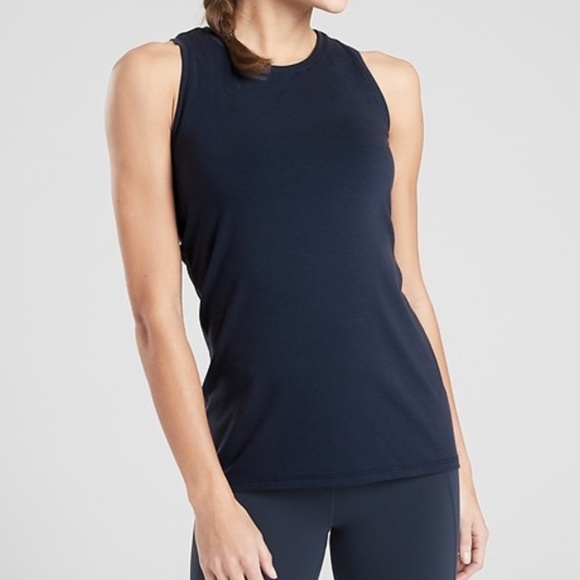 Athleta Tops - Athleta Essence Vital Tank size Medium Tall  Navy Blue color Excellent condition